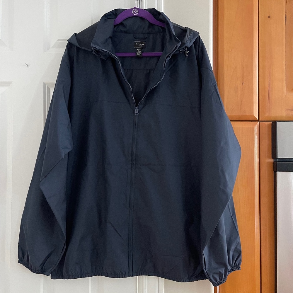 Van Heusen Sport Windbreaker for Men Blue XL